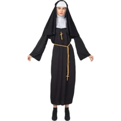 Spooktacular Adult Nun Halloween Costume - Adult Costumes