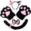 Spooktacular 5Pcs Kitten Kitty Cat Halloween Accessories - Costume Accessories -Halloween Costumes Sales 2022 ObMi ddU