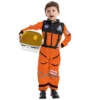 Spooktacular Kids Astronaut with Visor Helmet Halloween Costume - Kid Halloween Costumes -Halloween Costumes Sales 2022 Orange Astronaut NASA Pilot Costume with Movable Space Visor Helmet Child 1 result scaled 1
