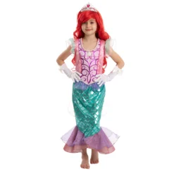Spooktacular Girls Mermaid Princess Halloween Costume - Kid Halloween Costumes