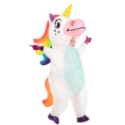 Spooktacular Child Unicorn Halloween Blow Up Costumes 6ft - Group Costumes -Halloween Costumes Sales 2022 P0A2087