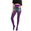 Spooktacular 3pcs Halloween Womens Striped Leggings - Costume Accessories -Halloween Costumes Sales 2022 P0A5686 scaled 1
