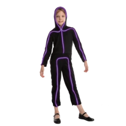 Spooktacular Kids LED Light Stick Figure Halloween Costume - Kid Halloween Costumes