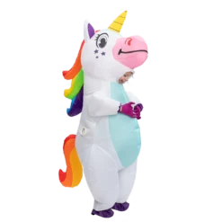Spooktacular Child Unicorn Halloween Blow Up Costumes 6ft - Group Costumes -Halloween Costumes Sales 2022 P0A9639