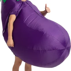 Spooktacular Adult Peach and Eggplant Couple Inflatable Costume - Group Costumes -Halloween Costumes Sales 2022 Peach and Eggplant Couple Inflatable Costume Adult 1 1