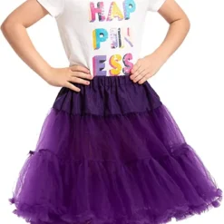 Spooktacular Womens Purple Fluffy Halloween Tutu Skirt - Adult Costumes -Halloween Costumes Sales 2022 Petticoat Tutu Costume Purple 3 结果