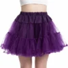 Spooktacular Womens Purple Fluffy Halloween Tutu Skirt - Adult Costumes