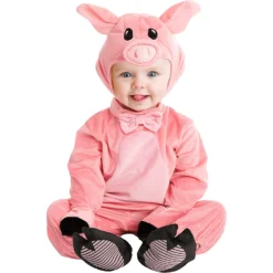Spooktacular Infant Baby Pig Halloween Costume - Kid Halloween Costumes