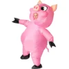Spooktacular 8ft Adult Inflatable Pig Halloween Costume - Group Costumes