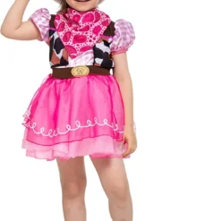 Spooktacular Girls Pink Cowgirl Halloween Costume - Kid Halloween Costumes -Halloween Costumes Sales 2022 Pink Cowgirl Costume For Role Play Cosplay Girls 3