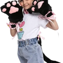 Spooktacular 6pcs Cat Girl Halloween Accessories - Costume Accessories -Halloween Costumes Sales 2022 Pinky Cat Girl Cosplay Accessories 6 结果