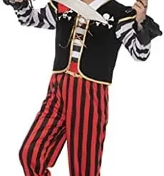 Spooktacular Boys Fierce Pirate Captain Halloween Costume - Group Costumes -Halloween Costumes Sales 2022 Pirate Costume For Role Play Cosplay Child 4 结果