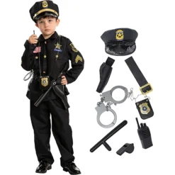 Spooktacular Boys Police Halloween Costume - Kid Halloween Costumes