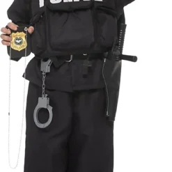 Spooktacular Boys Police Halloween Costume - Kid Halloween Costumes -Halloween Costumes Sales 2022 Police Costume for Boys Role Play Cosplay 1 结果 1