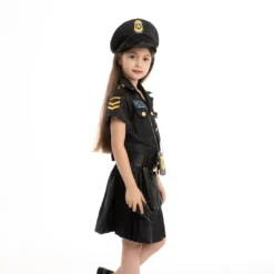 Spooktacular Girl Cop Halloween Costume - Kid Halloween Costumes