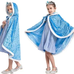 Spooktacular 3Pcs Princess Costume Cosplay Accessories Set (Blue) - Costume Accessories -Halloween Costumes Sales 2022 Princess Costume Cosplay Accessories Set Blue 1