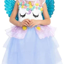 Spooktacular Kids Unicorn Princess Halloween Costume - Kid Halloween Costumes -Halloween Costumes Sales 2022 Princess Unicorn Dress Costume Role Play Cosplay Child 3