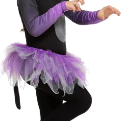 Spooktacular Girls Cat Tutu Skirt Halloween Costume - Kid Halloween Costumes 12 Spooktacular Girls Cat Tutu Skirt Halloween Costume - Kid Halloween Costumes -Halloween Costumes Sales 2022 Purple Black Tutu Cat Costume Cosplay Child 2