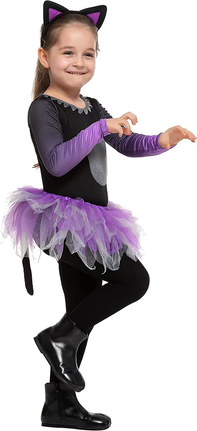 Spooktacular Girls Cat Tutu Skirt Halloween Costume - Kid Halloween Costumes 6 Spooktacular Girls Cat Tutu Skirt Halloween Costume - Kid Halloween Costumes - Image 4