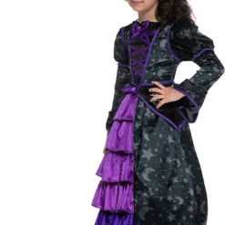 Spooktacular Girls Purple Witch Stars and Moon Halloween Costume - Group Costumes 10 Spooktacular Girls Purple Witch Stars and Moon Halloween Costume - Group Costumes -Halloween Costumes Sales 2022 Purple Witch Costume with Stars and Moon Skirt Design Child 2