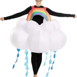 Spooktacular Adult Inflatable Raining Rainbow Cloud Tutu Costume - Inflatable Costumes -Halloween Costumes Sales 2022 Raining Rainbow Cloud Inflatable Adult 5 结果