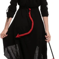 Spooktacular 5pcs Womens Halloween Devil Costume Accessory Set - Costume Accessories -Halloween Costumes Sales 2022 Red Devil Horn Cosplay Accessories Set 4 结果