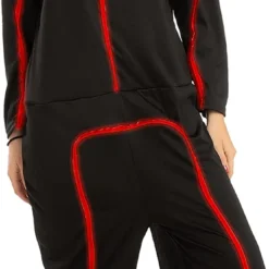 Spooktacular Adult Red LED Light up Stick Figure Costume - Adult Costumes -Halloween Costumes Sales 2022 Red LED Stick Figure Costume LED Stickman Costume Adult 2