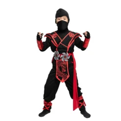 Spooktacular Kids Red Dragon Ninja Costume for Halloween - Group Costumes -Halloween Costumes Sales 2022 Red Ninja Costume Child 3 result 1 scaled 1