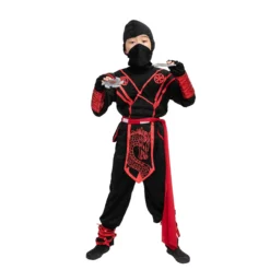 Spooktacular Kids Red Dragon Ninja Costume for Halloween - Group Costumes -Halloween Costumes Sales 2022 Red Ninja Costume Child 4 result 1 scaled 1