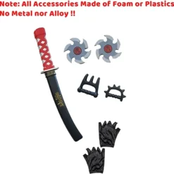 Spooktacular Kids Red Ninja Halloween Costume - Group Costumes 13 Spooktacular Kids Red Ninja Halloween Costume - Group Costumes -Halloween Costumes Sales 2022 Red Ninja Costume Cosplay Child 3 1