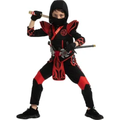 Spooktacular Child Onesie Ninja Halloween Costume - Group Costumes