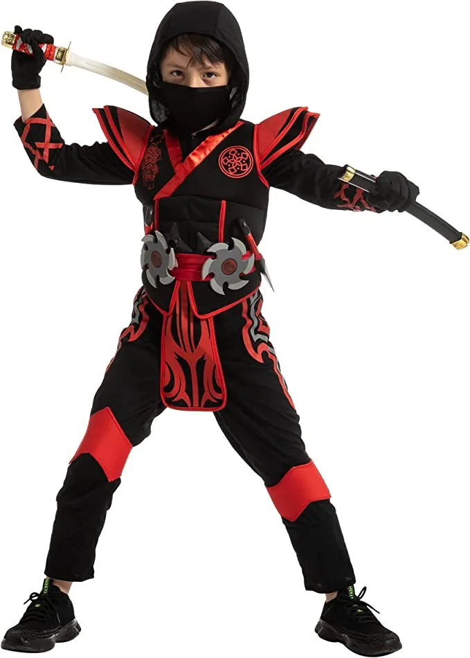 Spooktacular Child Onesie Ninja Halloween Costume - Group Costumes 8 Spooktacular Child Onesie Ninja Halloween Costume - Group Costumes - Image 6