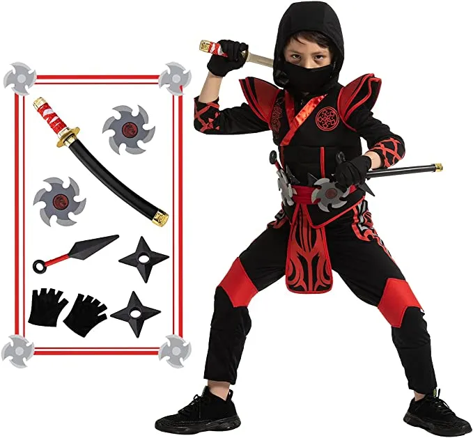 Spooktacular Child Onesie Ninja Halloween Costume - Group Costumes 4 Spooktacular Child Onesie Ninja Halloween Costume - Group Costumes - Image 2