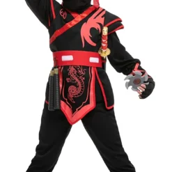 Spooktacular Girls Birdy Red Ninja Halloween Costume - Kid Halloween Costumes 12 Spooktacular Girls Birdy Red Ninja Halloween Costume - Kid Halloween Costumes -Halloween Costumes Sales 2022 Red Ninja Costume for Girls Cosplay Child 2 1