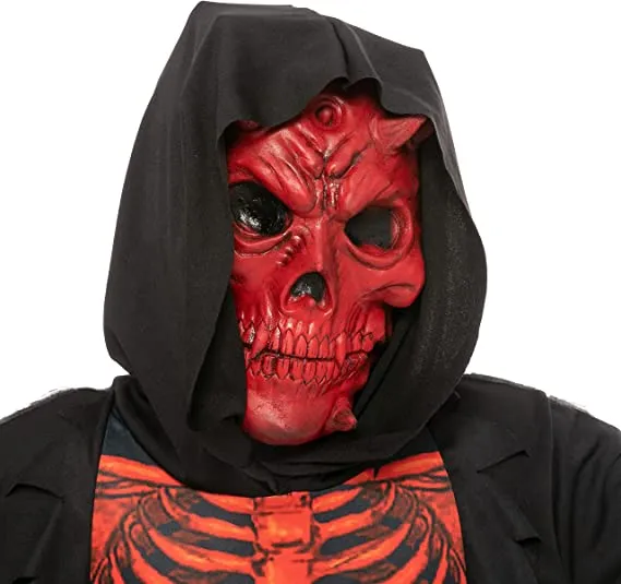 Spooktacular Boys Red Skull Grim Reaper Halloween Costume - Kid Halloween Costumes 8 Spooktacular Boys Red Skull Grim Reaper Halloween Costume - Kid Halloween Costumes - Image 6