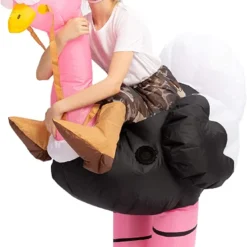 Spooktacular Child Inflatable Ostrich Rider Costume - Group Costumes -Halloween Costumes Sales 2022 Ride On Ostritch Inflatable Costume Child 4