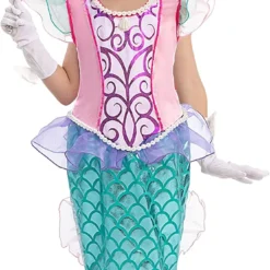 Spooktacular Girls Mermaid Princess Halloween Costume - Kid Halloween Costumes -Halloween Costumes Sales 2022 Role Playing Mermaid Dress Up Costume Cosplay 2 结果