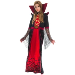 Spooktacular Girls Halloween Vampire Costume - Group Costumes