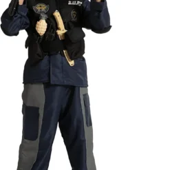 Spooktacular SWAT Fighter Costume Role Play Cosplay - Child - Kid Halloween Costumes 12 Spooktacular SWAT Fighter Costume Role Play Cosplay - Child - Kid Halloween Costumes -Halloween Costumes Sales 2022 SWAT Fighter Costume Role Play Cosplay Child 1