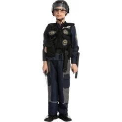 Spooktacular SWAT Fighter Costume Role Play Cosplay - Child - Kid Halloween Costumes