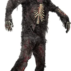 Spooktacular Kids Scary Zombie Halloween Costume - Kid Halloween Costumes -Halloween Costumes Sales 2022 Scary Black Zombie Costume Cosplay Child 3