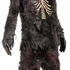 Spooktacular Kids Scary Zombie Halloween Costume - Kid Halloween Costumes -Halloween Costumes Sales 2022 Scary Black Zombie Costume Cosplay Child 5