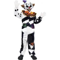Spooktacular Kids Halloween Killer Clown Costume - Group Costumes