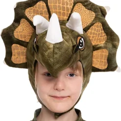 Spooktacular Kids Triceratops Halloween costume - Kid Halloween Costumes -Halloween Costumes Sales 2022 Scary Clown Costume Set Child 6