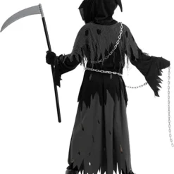 Spooktacular Child Red Glowing Eyes Reaper Halloween Costume - Kid Halloween Costumes 12 Spooktacular Child Red Glowing Eyes Reaper Halloween Costume - Kid Halloween Costumes -Halloween Costumes Sales 2022 Scary Reaper Ghost Costume Child 4