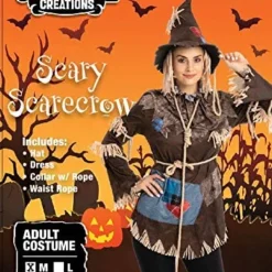 Halloween Costumes Sales 2022 -Halloween Costumes Sales 2022 Scary Scarecrow Costume for Women Adult 6