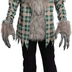 Spooktacular Kids Werewolf Halloween Costume - Kid Halloween Costumes -Halloween Costumes Sales 2022 Scary Werewolf Costume Child 2