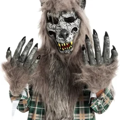 Spooktacular Kids Werewolf Halloween Costume - Kid Halloween Costumes -Halloween Costumes Sales 2022 Scary Werewolf Costume Child 6