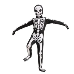 Spooktacular Kids Scary Skeleton Halloween Costume - Group Costumes -Halloween Costumes Sales 2022 Second Skin Skeleton Costume Child 3 result scaled 1