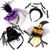 Joyin Set Of 4 Happy Halloween Headbands - Costume Accessories -Halloween Costumes Sales 2022 Set Of 4 Happy Halloween Headbands 3